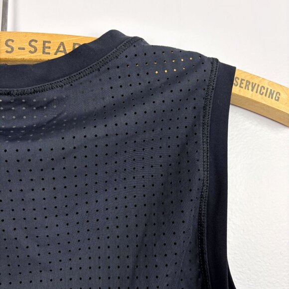 Calia by Carrie Underwood Womens Mesh Back Activewear Tank Top Black XS - Picture 5 of 5